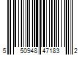 Barcode Image for UPC code 550948471832