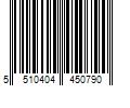 Barcode Image for UPC code 5510404450790