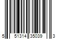 Barcode Image for UPC code 551314350393