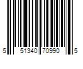 Barcode Image for UPC code 551340709905