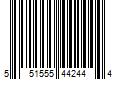 Barcode Image for UPC code 551555442444