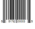 Barcode Image for UPC code 551782000035