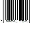 Barcode Image for UPC code 5518600027013