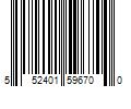 Barcode Image for UPC code 552401596700