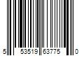 Barcode Image for UPC code 553519637750