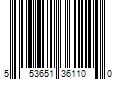 Barcode Image for UPC code 553651361100