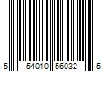 Barcode Image for UPC code 554010560325