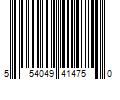 Barcode Image for UPC code 554049414750