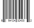 Barcode Image for UPC code 554124324332