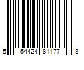 Barcode Image for UPC code 554424811778