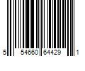 Barcode Image for UPC code 554660644291