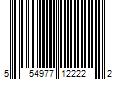 Barcode Image for UPC code 554977122222