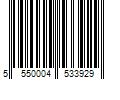 Barcode Image for UPC code 5550004533929