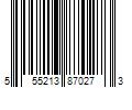 Barcode Image for UPC code 555213870273