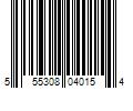 Barcode Image for UPC code 555308040154