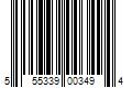 Barcode Image for UPC code 555339003494