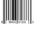 Barcode Image for UPC code 555433813333