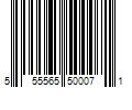 Barcode Image for UPC code 555565500071