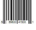 Barcode Image for UPC code 555600415001