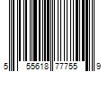 Barcode Image for UPC code 555618777559