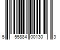 Barcode Image for UPC code 555884001303