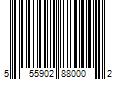 Barcode Image for UPC code 555902880002