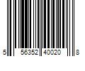 Barcode Image for UPC code 556352400208