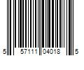 Barcode Image for UPC code 557111040185