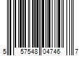 Barcode Image for UPC code 557548047467