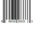 Barcode Image for UPC code 559038263333