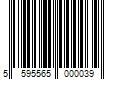 Barcode Image for UPC code 5595565000039