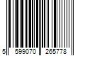 Barcode Image for UPC code 5599070265778