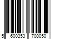 Barcode Image for UPC code 5600353700050