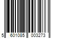 Barcode Image for UPC code 5601085003273