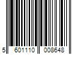 Barcode Image for UPC code 5601110008648