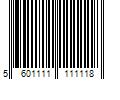 Barcode Image for UPC code 5601111111118