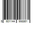 Barcode Image for UPC code 5601144998861