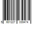 Barcode Image for UPC code 5601227039474