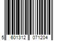 Barcode Image for UPC code 5601312071204