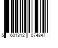 Barcode Image for UPC code 5601312074847