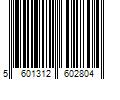 Barcode Image for UPC code 5601312602804