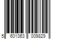 Barcode Image for UPC code 5601363009829