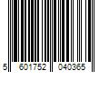 Barcode Image for UPC code 5601752040365