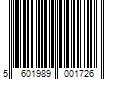 Barcode Image for UPC code 5601989001726