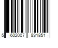 Barcode Image for UPC code 5602007831851