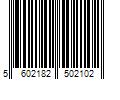 Barcode Image for UPC code 5602182502102