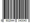 Barcode Image for UPC code 5602944040040