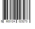 Barcode Image for UPC code 5603124023273