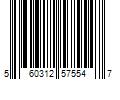 Barcode Image for UPC code 560312575547