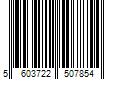 Barcode Image for UPC code 5603722507854